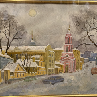 Легостаев А., «Улица Пятницкая», 1963 г.